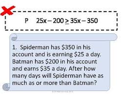 You will need adobe acrobat reader to view the worksheet or answers. Writing Inequalities From Word Problems With Variables On Both Sides Writing Inequalities Word Problems Writing