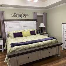 The epitome of luxury and elegance, this bedroom collection is inspired by the distinct style of the mediterranean. Havalance Queen Poster Bed With 2 Storage Drawers Ashley Furniture Homestore