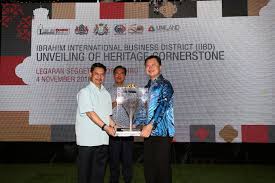 How to abbreviate ibrahim international business district? Heritage Cornerstone Unveiled At Ibrahim International Business District Iibd Umland
