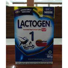 Susu ini sesuai untuk bayi dalam lingkungan usia 0 hingga 12 bulan. Susu Lactogen Untuk Umur 0 6 Bulan Happynutri 180 Graam Shopee Indonesia