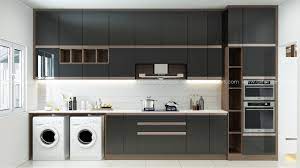 The working triangle is flattened to a straight line which, for one or two cooks preparing simple meals, can still be functional. Moroccan Classic Straight Kitchen Cabinets By Dlife