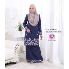 Kisah dunia 20.278 views1 year ago. Baju Kurung Moden Navy Blue Fashion Terkini 2019 Calista By Aufaa Saiz 3 Xl Boot Farmasi Malaysia