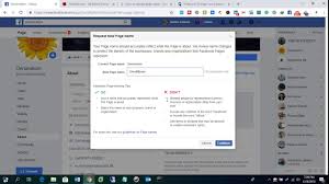 You'll now spot the name option in the general section. How To Change Your Facebook Page Name 2020 Youtube