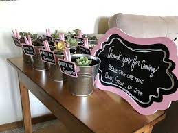 Take Home Succulents Babyshower Babygrace Est2017 Succulents Baby Shower First Home Shower
