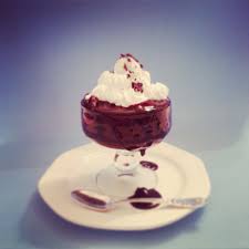 Oozing Coffee Chocolate Pudding Topped With Creme Chantilly Crushed Chocolate Coated Coffee Chocolate Coated Coffee Bean Chocolate Coating Chocolate Coffee