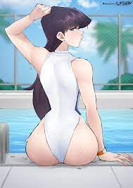 Swimsuit Komi [Komi Can't Communicate] Hentai - Genshin Impact Hentai