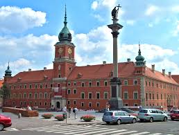 Image result for warsaw royal castle after the war