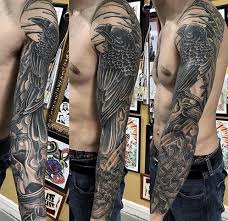 Top 111 raven tattoo ideas 2021 inspiration guide a raven tattoo can evolve any guy's mystique to make him suddenly exude a sense of suave magnetism. Strange World Tattoo