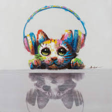 We did not find results for: New Life Cat Listening To Music I Hand Crafted Reproduction