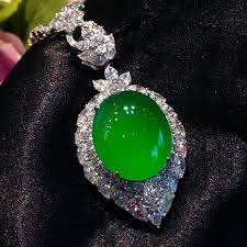 Jadeite Diamonds Necklace Jade Jewelry Jewelry Collection Jewelry