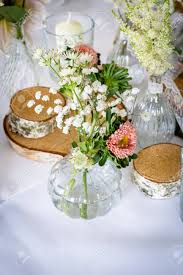 The next time you throw a party or host a dinner, use the stand to display your delectable dessert from cheesecakes to bundt cakes to pies. Handmade Wedding Decoration Flowers Wood Flowers In Vintage And Natural Look Stock Photo Picture And Royalty Free Image Image 106775960