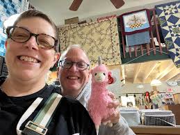 Found favorite fabric at New York shop hop