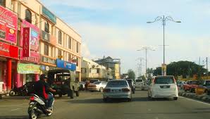 Adakah awak sedang menunggu bas? Main Road Southview Streetscape Tanah Merah Kelantan Mapio Net
