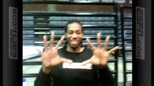 He has been playing basketball for a while now and the credit for his basketball skills is to be given to his father mark leonard, who owned a car washing yard. Kawhi Leonard Big Hands Youtube