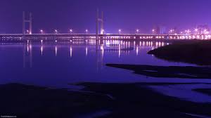Pin By Sabrina Morgan On Pink Purple Purple City National Geographic Wallpaper Bay Bridge