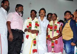 Stalin was an actor and film producer in the tamil film industry till the early 90s. M K Stalin Solemnizes Marriage Of A Young Couple While Detained And Lodged At Marriage Hall