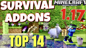 Minecraft youtubers is a skin pack with a name that speaks for itself. Minecraft Pe 1 17 Best Survival Addons Top 14 Most Helpful Resource Behaviour Packs Youtube