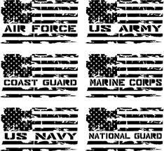 Download Distressed Military Service Branch American Flag Premium Vinyl Decal Ebay Cricut Projects Vinyl American Flag Decal Vinyl