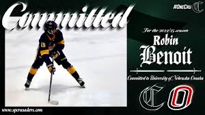 🚨SIGNING!🚨 We have signed forward Robin Benoit for the 2024/25 season!  Welcome to Sherwood Park, Robin!⚔️ #OneCru #BCHL