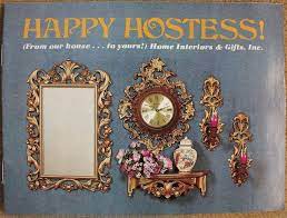 Hostess Item Brochure Home Interiors And Gifts House Interior Vintage Wall Art