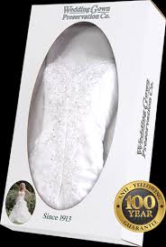 Traditional Wedding Gown Preservation Kit Dress Cleaning Preservation Service