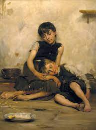 When referring to animals, only the mother's condition is usually relevant (i.e. Orphan Wikipedia