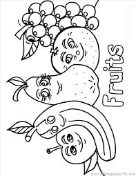 Also, make him write the names of the veggies and fruits below the images. Free Coloring Pages For Kids Coloring Fruits And Vegetables Part 3 Free Coloring Library