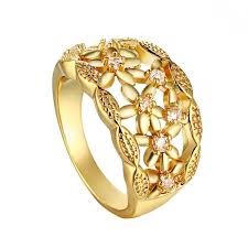 15 Elegant Gold Ring Designs For Women Fashionterest Gold Ring Designs Ring Design For Female Jewelry Design
