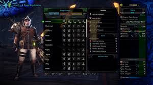 Draws out 33 percent of hidden element and expands magazine size for some ammo. Monster Hunter World All Armor Sets Shacknews