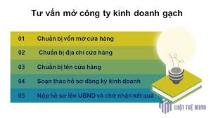 Kinh nghiệm mở công ty kinh doanh gạch thành công 100%
