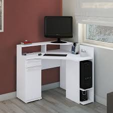 The computer desk has a metal base and glass top that ensures years of reliable use. 21 Top Modern Computer Desk Designs In White Color Designideas Designerjewelry Designsforli Computer Desk Design Modern Computer Desk Computer Table Design