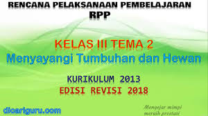 Download silabus kelas 3 sd kurikulum 2013 revisi 2018. Download Rpp Kelas 3 Tema 2 Kurikulum 2013 Revisi 2018 Dicariguru Com