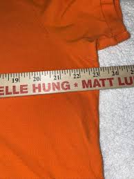 Aeropostale Mens Orange Short Sleeve Pullover Polo Shirt Size XL