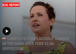 ICAC CORRUPTION FINDINGS FALL AT FEET OF CHIEF MINISTER It is absolutely  mind-blowing the Chief Minister thinks he has dodged a bullet following the  release of the ICAC report into the $12