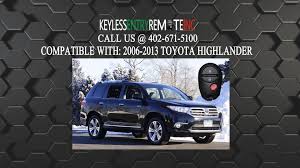 Check here for special coupons and promotions. How To Replace A Toyota Highlander Key Fob Battery 2006 2013 Toyota Highlander Toyota Key Fob