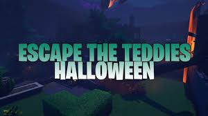 Daily puzzle escape room #6 code: Escape The Teddies Halloween Ttvsollexa Fortnite Creative Map Code