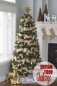 Michael S Dream Tree Challenge 2013 Burlap Christmas Tree Rustic Christmas Rustic Christmas Tree