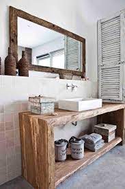 Bagno Rustico In Rovere Antico Nature Design Bagno Rustico Bagni In Stile Rustico Vanita Bagno Rustico
