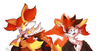 Selfmade ,,braixen (all pictures are modefied) artist: Braixen Tftg Sharing The Fire By Lackedragon On Deviantart