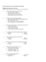 Atomic structure and the periodic table this test covers the unit atoms and the periodic table. Atomic Structure Exam Atoms Atomic Nucleus