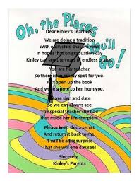 The places you will go! Graduation Letter To Parents Worksheets Teaching Resources Tpt