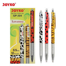 Jual Pulpen Gel Pen Savanna Joyko Gp 204 12 Pcs Ballpoint Pena Pen 0 5 Mm 1 Pack Online Desember 2020 Blibli