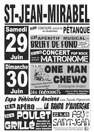 Le 24 juin se déroulait la fête de la saint jean. Village De Saint Jean Mirabel Actualit S