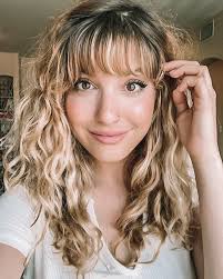 As always, curly is sexy and the hairstyle in the picture above has just confirmed it. 50 Bangs Curly Hairstyles For Any Occasion Look Fashionable Always