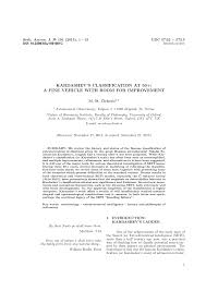 The previous life was a peerless genius in the world of immortality. Pdf Kardashev S Classification At 50 A Fine Vehicle With Room For Improvement