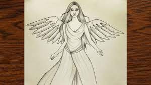 Über 7 millionen englische bücher. How To Draw A Beautiful Fairy Easy Fairy Drawing Pencil Drawing Youtube