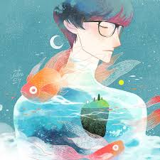 Water Boy By Minayuyu Cute Drawings Art Illustration