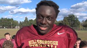 Hillsborough's Thomas Amankwaa Wins JSZ Week 1 Top Play Belt