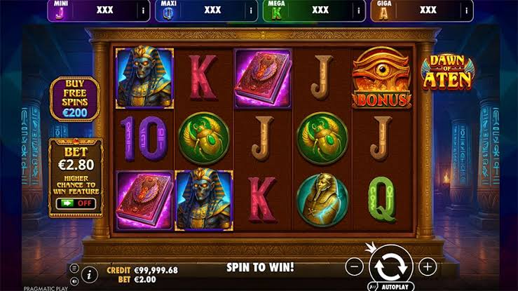 Dawn of Aten (Pragmatic Play) Slot Review & Demo