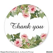 Any view you've seen, any monument you've fallen in love with, can all be added to your. Elegant Floral Thank You Sticker With Roses Zazzle Com Thank You Stickers Thank U Cards Thank You Wallpaper